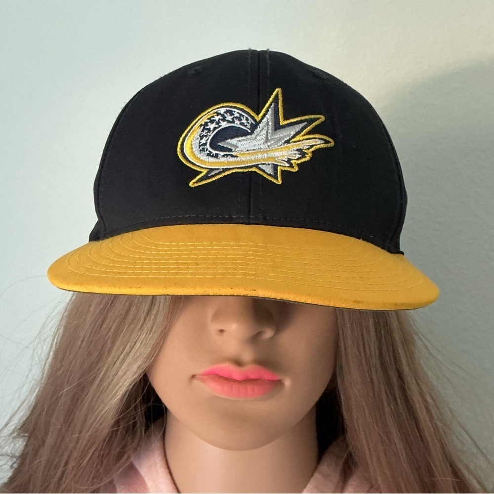 Richardson Black Cap with Yellow Accents
